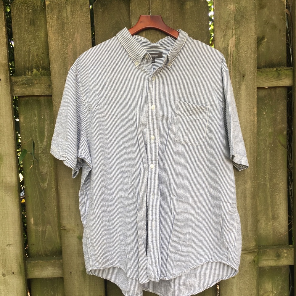 croft & barrow Seersucker Shirt